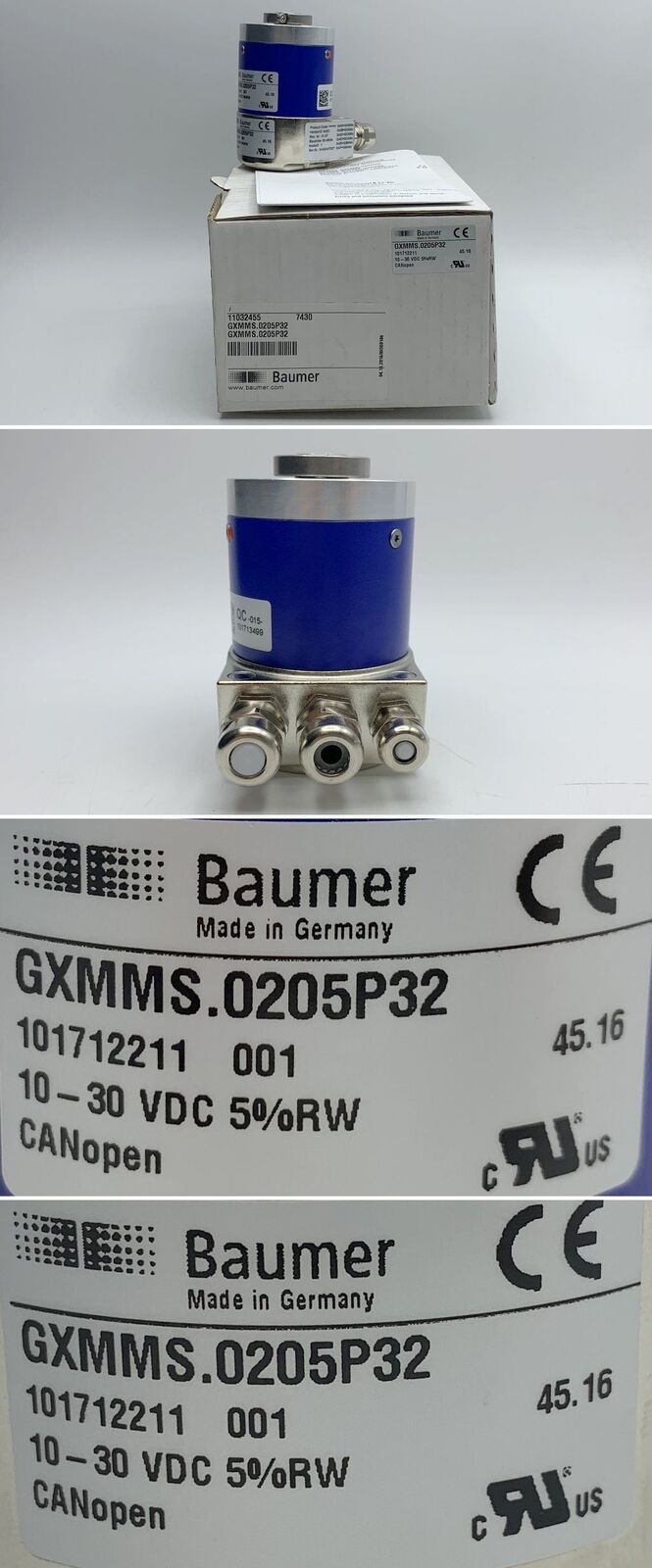 Neuer LK954 Encoder Baumer GXMMS.0205P32 101712211